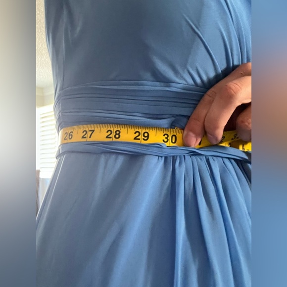 WORN ONCE - Bridesmaid Dress in Cornflower Blue - Picture 7 of 14